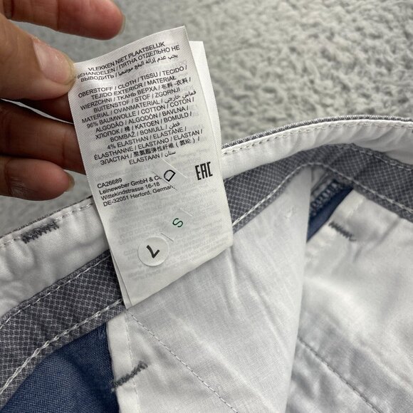 Brax Bellevill Shorts Mens 32 Gray Flat 9" Inseam New - Picture 13 of 15